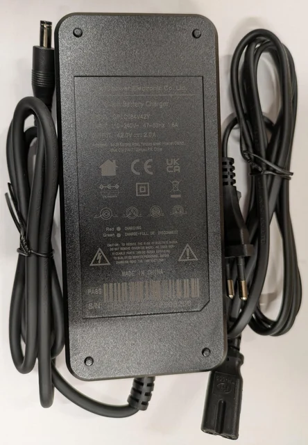 Gavia Roma Elsykkel Lader 110-240V, 42V 