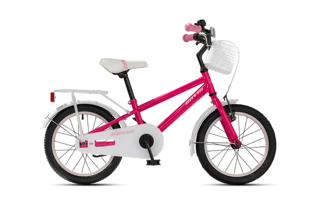 Gavia ALLIEVO 16"' Barnesykkel Rosa/Hvit Fra 4-6 år, Mye for pengene 