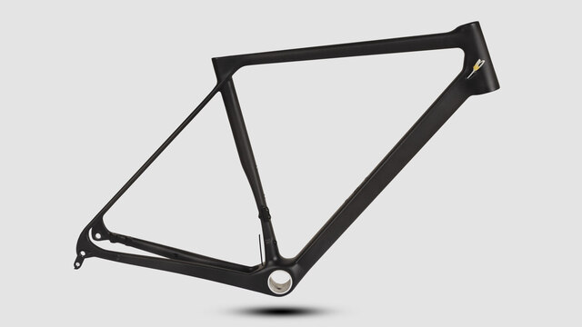 Racer Landevei Karbon Disc Rammesett Str. M/53, 3K carbon 