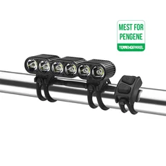 Gemini Titan 4000 OLED Frontlykt 4000L, 6000K LED, Remote, 8000mAh, 480gr