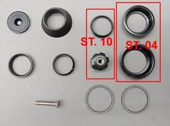 Giant Styrelager H837 BK 28.6-42-47