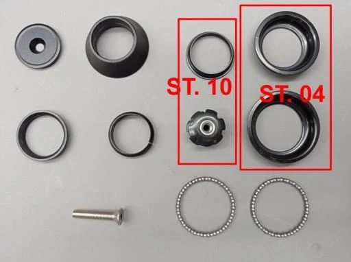 Giant Styrelager H837 BK 28.6-42-47 