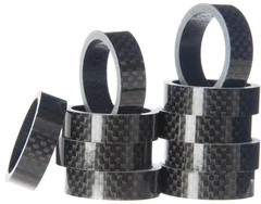 Giant Spacer Sett Karbon, 5 stk, 1x2,5/2x5/2x10mm