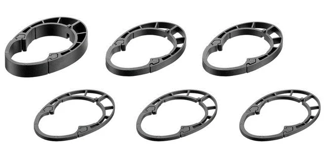 Giant Propel 2023 OD2 Spacer Sett 6 stk, 3x2,5/2x5/1x10 mm, 1-1/4" 