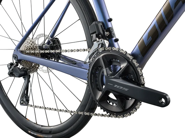 Giant Defy Advanced 1 Landeveissykkel Thundercloud, Str. ML 