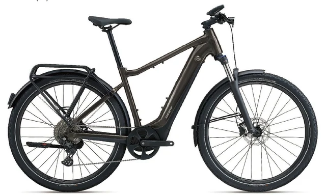 Giant Explore E+ LTD DD Elsykkel 26 Stealth Chome, Str. XL 