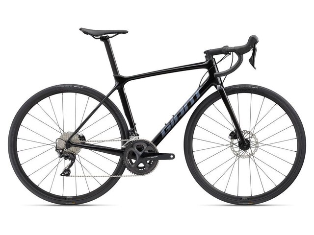 Giant TCR Advanced 2 Landeveissykkel Black, Str. M/L 