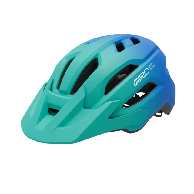 Giro Fixture MIPS II Y Sykkelhjelm Mat Aqua Green/Blue Jewel Fade 