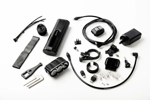 Gloworm XSV 3600 Frontlykt 3600 L, remote, OLED 10000mAh, 501g 