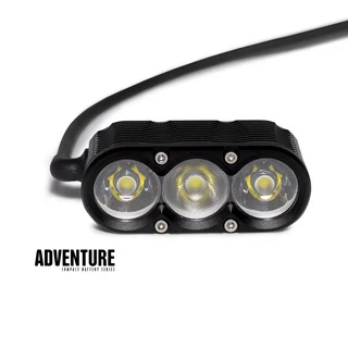 Gloworm XS Adventure Frontlykt 2800L, remote, OLED 5000mAh, 311g