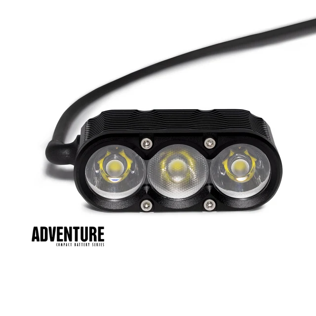 Gloworm XS Adventure Frontlykt 2800L, remote, OLED 5000mAh, 311g 