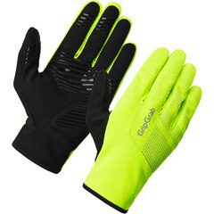 GripGrab Ride 2 Spring Sykkelhansker Gul Hi-Vis, Str. XS