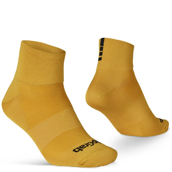 GripGrab Lightweight SL Short Sokker Mustard Yellow, Str. M 