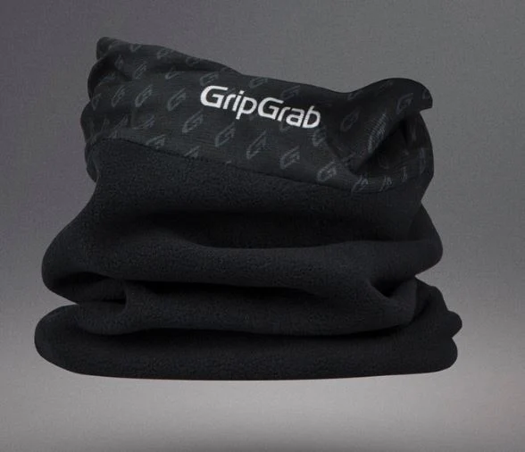 GripGrab MultiTube Fleece Hals Sort, Hals, Ørevarmer, Maske 