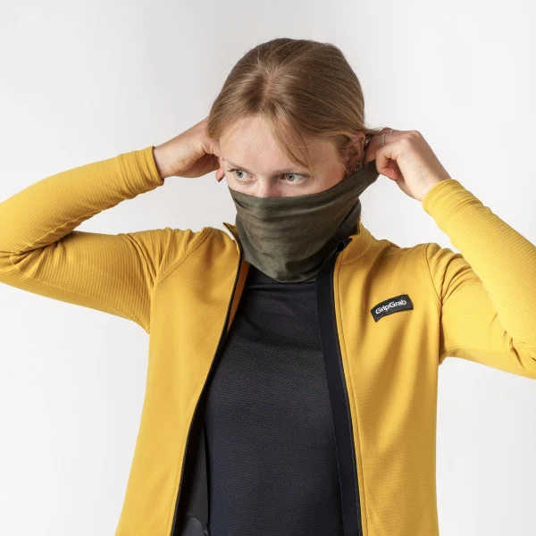 GripGrab Multifunctional Hals Olive Green 
