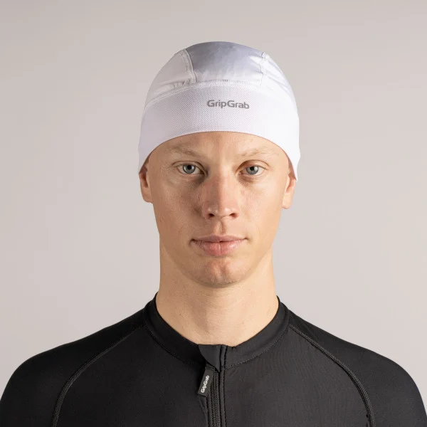 GripGrab UPF 50+ Lightweight Summer Cap White, Onesize 
