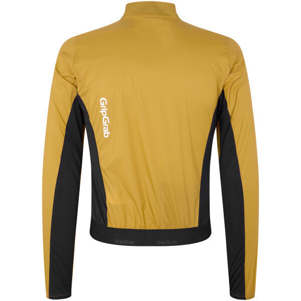 GripGrab PACR Windproof  LW Jakke Mustard Yellow, Str. L 