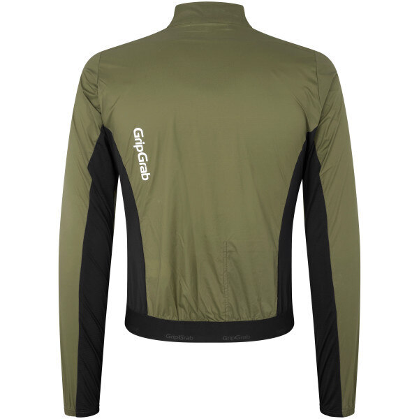 GripGrab PACR Windproof  LW Jakke Olive Green, Str. XL 