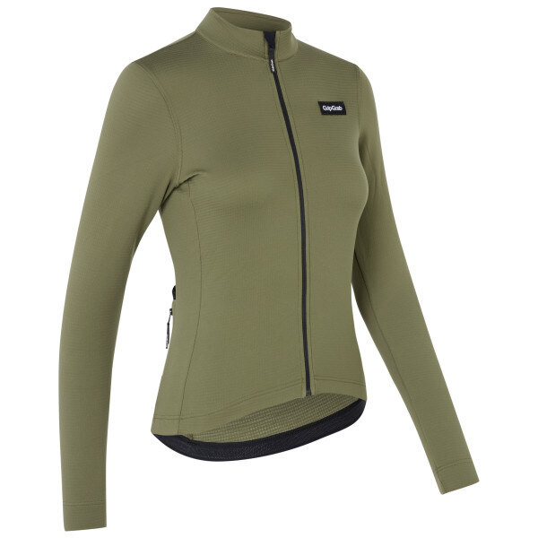 GripGrab W's  EXPLR Merino Thermal Trøye Olive Green, Str. L 