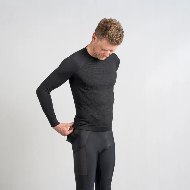 GripGrab PACR Winter Baselayer Sort, Str. XXL 