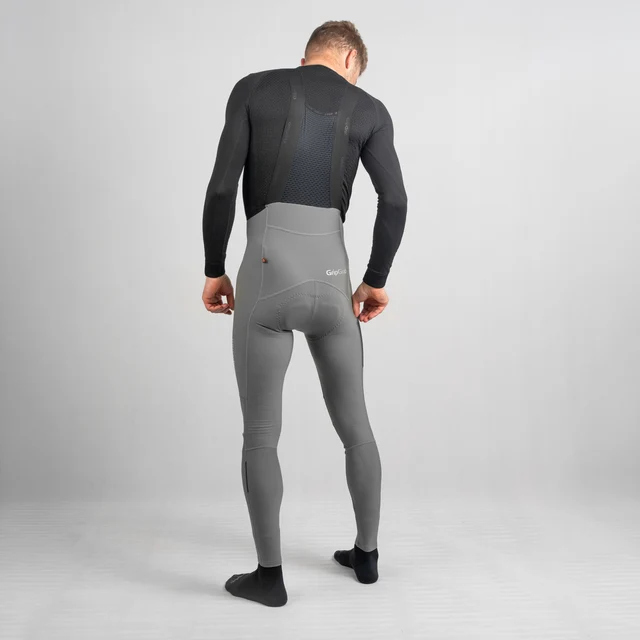 GripGrab PACR Thermal Bib Bukse Grå, Str. M 