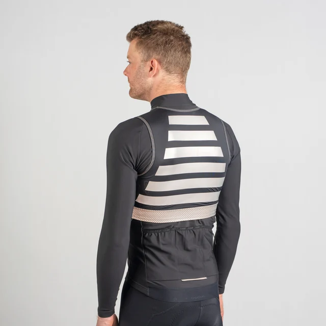 GripGrab PACR Visibility Vest Sort, Str. M 