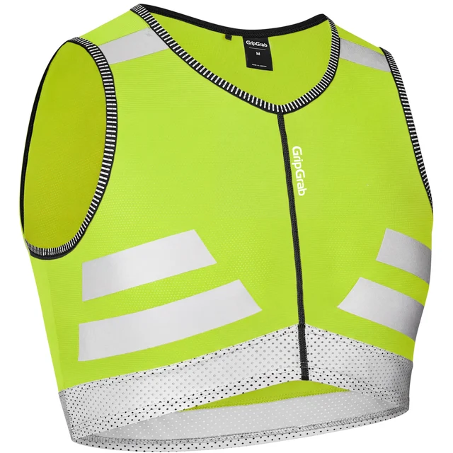 GripGrab PACR Visibility Vest Signalgul, Str. S 