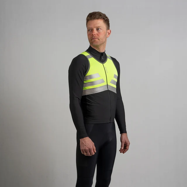 GripGrab PACR Visibility Vest Signalgul, Str. S 
