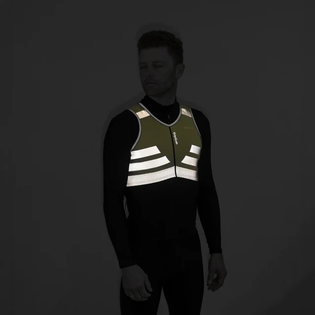 GripGrab PACR Visibility Vest Signalgul, Str. S 