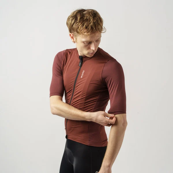 GripGrab Ride Short Sleeve Tröja Dark Red, Str. XL 