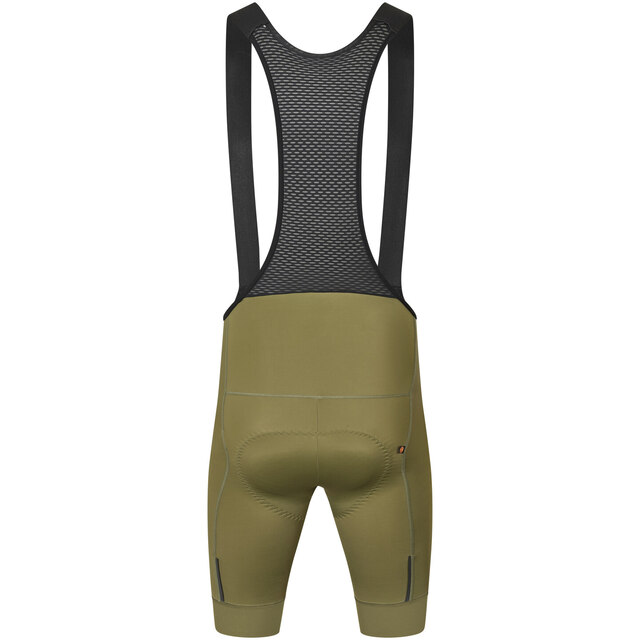 GripGrab PACR Bib Sykkelshorts Olive Green, Str. L 