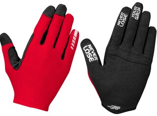 GripGrab Aerolite InsideGrip Hansker Red, Str. XL