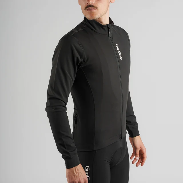 GripGrab RIDE Thermal Lang Sykkeltrøye Black, Str. XL 