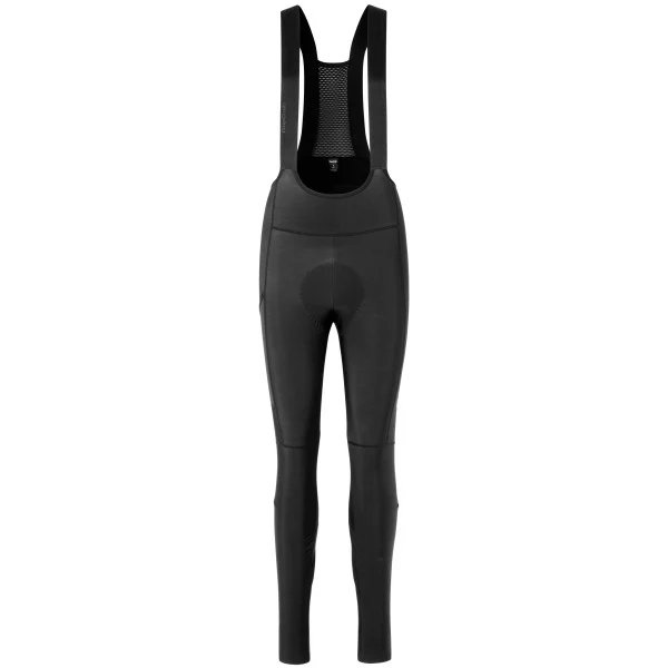 GripGrab W's PACR Therm Bib Sykkelbukse Sort, M/Pad, Str. L 
