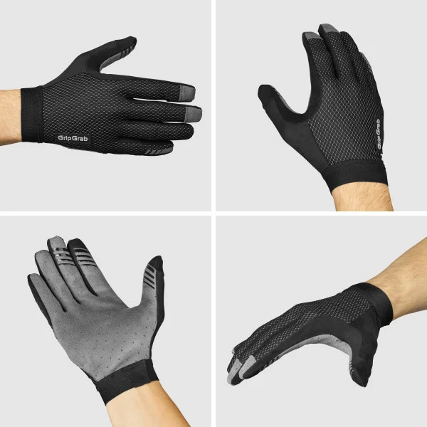 GripGrab Vertical 2 InsideGrip™ Hansker Black, Str. S 
