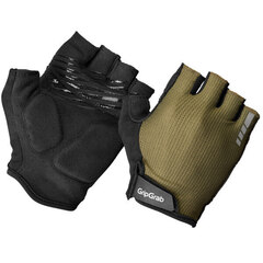 GripGrab EXPLR Padded Sykkelhansker Olive Green, Str. XL