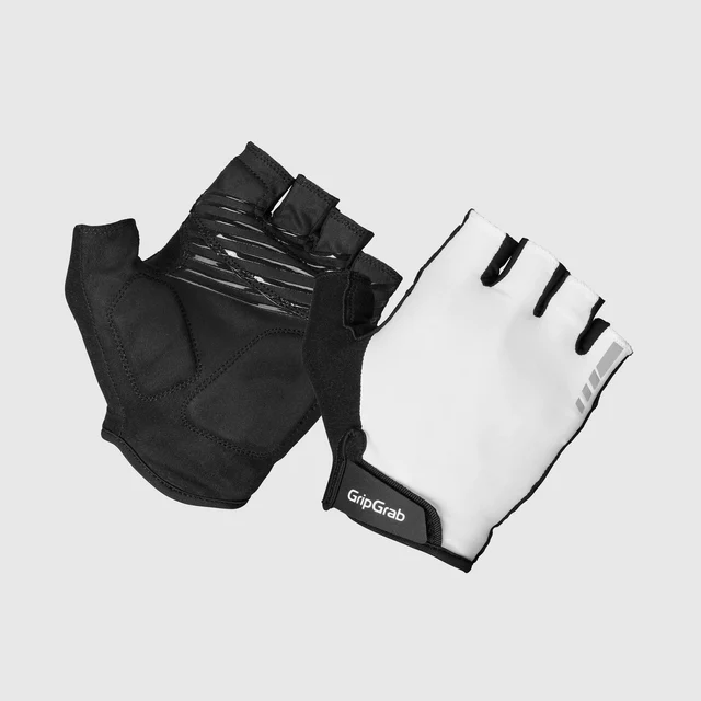 GripGrab RIDE Padded Sykkelhansker Hvit, Str. XL 