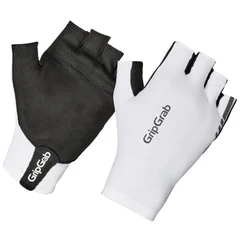 GripGrab Faststream Aero Korte Hansker White, Str. L