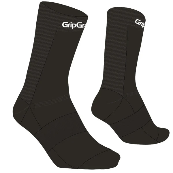 GripGrab RIDE High Cut Sokker Black, Str. S 