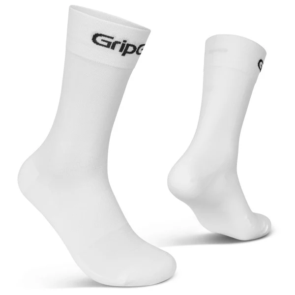 GripGrab RIDE High Cut Sokker White, Str. M 