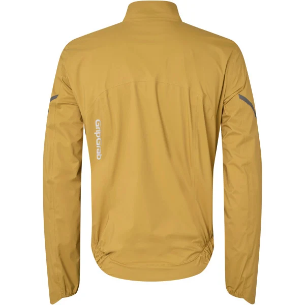 GripGrab PACR Waterproof  LW Jakke Mustard Yellow, Str. XL 
