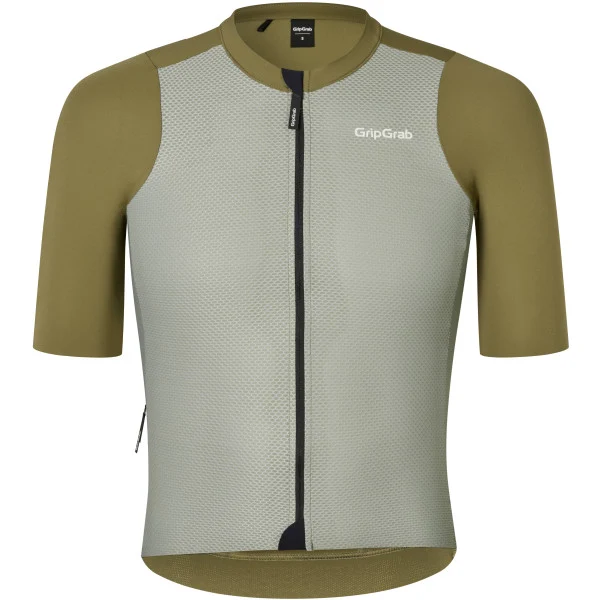 GripGrab PACR Lightweight SS Trøye Olive Green, Str. L 