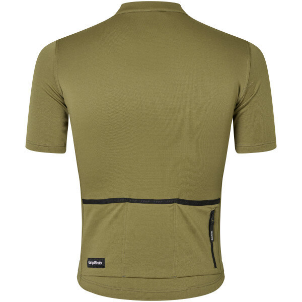 GripGrab EXPLR Merinotech SS Trøye Olive Green, Str. XXL 