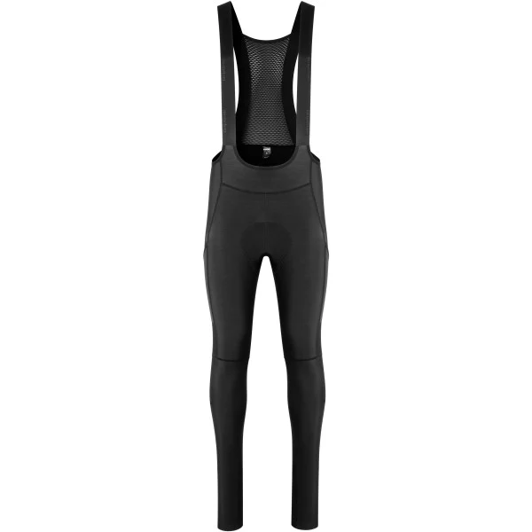 GripGrab PACR Thermal Bib Sykkelbukse Black, M/Pad, Str. XL 