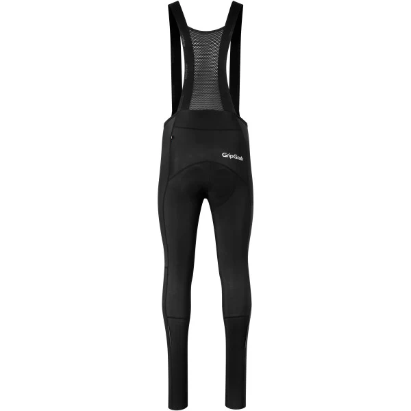 GripGrab PACR Thermal Bib Sykkelbukse Black, M/Pad, Str. XL 