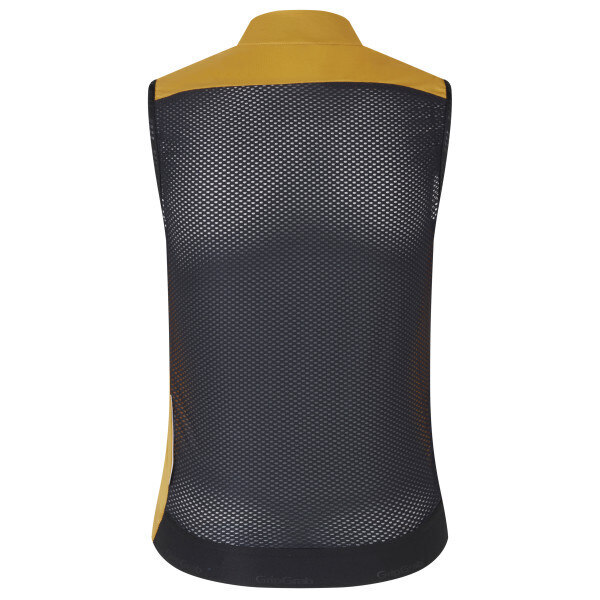 GripGrab W's PACR Windproof LW Vest Mustard Yellow, Str. L 