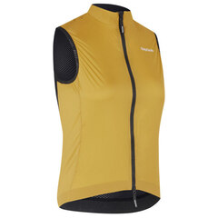 GripGrab W's PACR Windproof LW Vest Mustard Yellow, Str. L