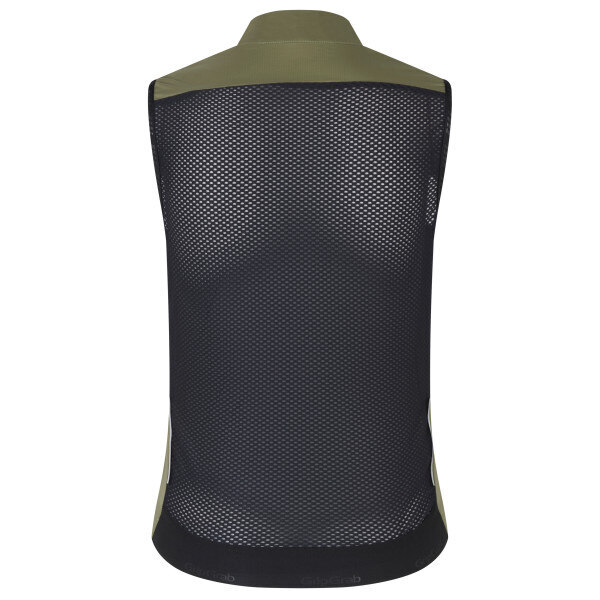 GripGrab W's PACR Windproof LW Vest Olive Green, Str. M 