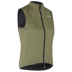 GripGrab W's PACR Windproof LW Vest Olive Green, Str. M