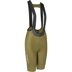 GripGrab W's PACR Bib Sykkelshorts Olive Green, Str. XL